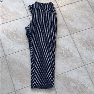 Apt 9 black and white dress pants